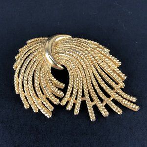 Premier Designs Gold Tone Brooch